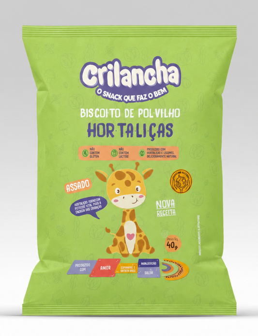 Biscoito de polvilho - Hortaliças 40g