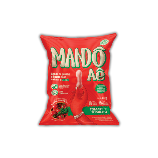 Mandô Aê 40g - Tomate e tomilho
