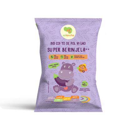 Biscoito de polvilho - Super Berinjela 40g