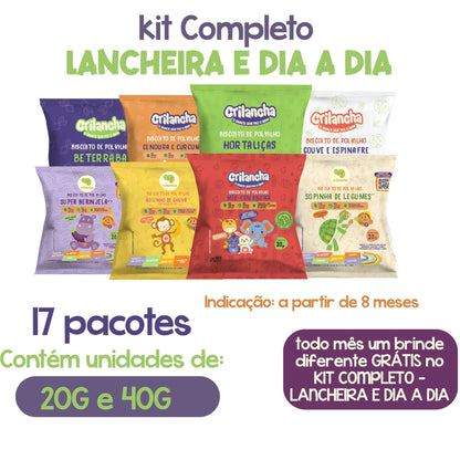 KIT Completo - Lancheira e Dia Dia
