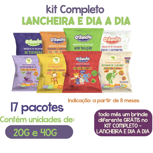 KIT Completo - Lancheira e Dia Dia